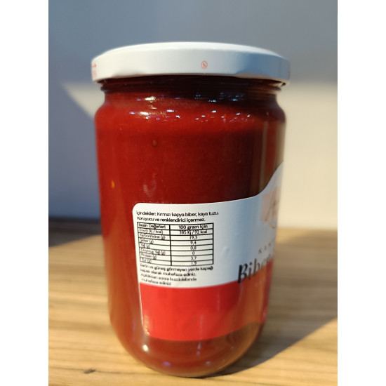 El Yapımı Anniçka Biber Salçası Kahvaltılık 600 gr El Yapımı Anniçka Biber Salçası Kahvaltılık 600 gr
