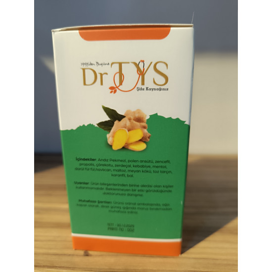 Dr Tys Zencefilli Bitkisel Karışım Macun 460 gr Dr Tys Zencefilli Bitkisel Karışım Macun 460 gr