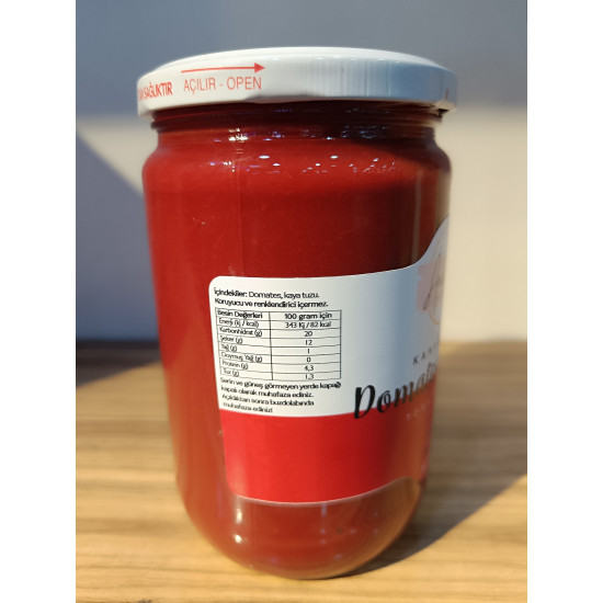 Ezine Annicka El Yapımı Kahvaltılık Domates Salçası 600 Gr Ezine Annicka El Yapımı Kahvaltılık Domates Salçası 600 Gr