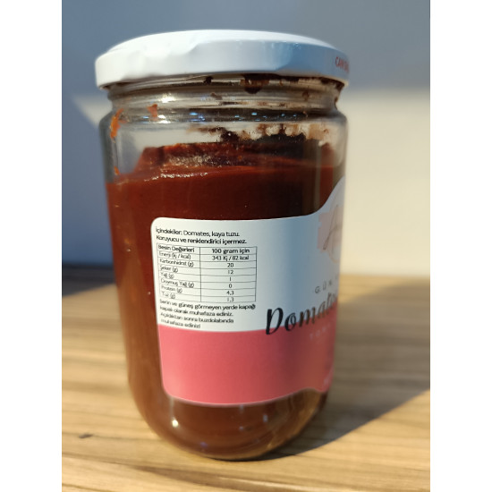 El yapımın Annicka Domates Salçası Gün Kurusu 600 gr El yapımın Annicka Domates Salçası Gün Kurusu 600 gr