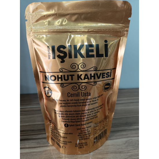 Işıkeli Cemil usta Nohut Kahvesi 100 GR Işıkeli Cemil usta Nohut Kahvesi 100 GR