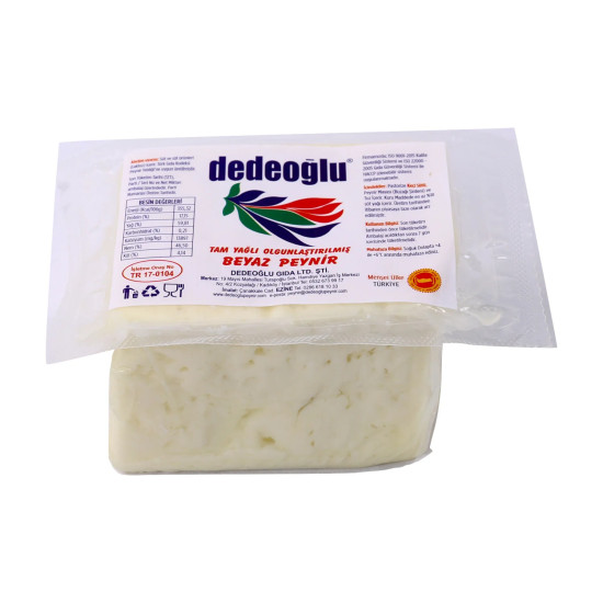Dedeoğlu Tam Yağlı Olgunlaştırılmış Beyaz Peynir 655 - 720 Gram 2 Dedeoğlu Tam Yağlı Olgunlaştırılmış Beyaz Peynir 655 - 720 Gram 2