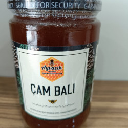 Kaz Mountains Pine Honey 850 GR Glass Jar