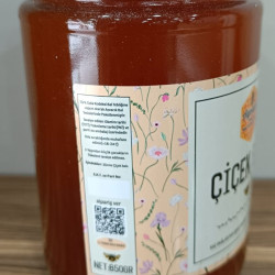 Kaz Mountains Flower Honey 850 GR Glass Jar