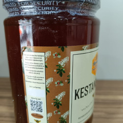 Kaz Mountains Chestnut Honey 850 GR Glass Jar