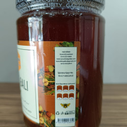 Kaz Mountains Oak Honey 850 GR Glass Jar